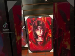 Lenticulaire lens 3D Lenticulaire poster Flip Anime poster 40LPI 50L