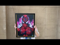 Lenticulaire lens 3D Lenticulaire poster Flip Anime poster 40LPI 50L