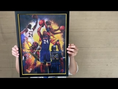 DGZ Naruto Messi Ronaldo Sport 3d Flip Motion Lenticulaire Anime Posters 40*60cm