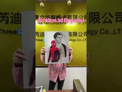 DGZ Naruto Messi Ronaldo Sport 3d Flip Motion Lenticulaire Anime Posters 40*60cm