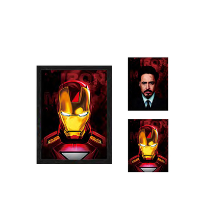 Anime Lenticulaire Marvel Posters 2 Characters Veranderende Foto's Manga 3D Flip Poster Wand Decor