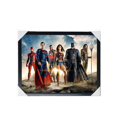 PET-druk Bewegende Custom Lenticulaire Anime 3d Lenticulaire Picture Print Anime Promotie