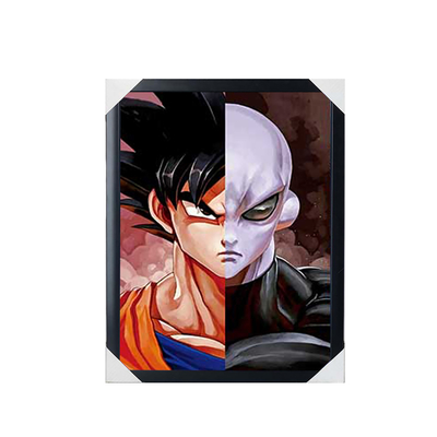 Japanse strip Dragon Ball One Piece Demon Slayer Bleach 3D Printing Anime Hanging Pictures Wand Decor Scrolls Poster
