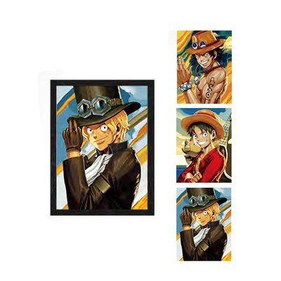 Best verkopende Lenticulaire Lens Plaat 3D Foto Lenticulaire Poster Flip Picture Anime Poster 3D Lenticulaire Poster