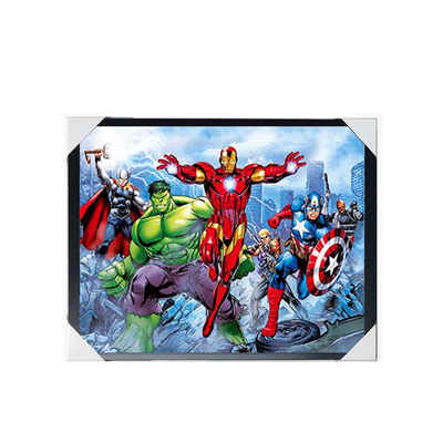 Groothandel Anime 3D Poster Marvel 3D Lenticulaire Poster Wand Decor 3D Print Veranderend Foto Anime Poster