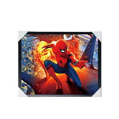 Groothandel Anime 3D Poster Marvel 3D Lenticulaire Poster Wand Decor 3D Print Veranderend Foto Anime Poster