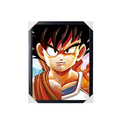 Hot Sale Anime Dragon Ball 3d Leniculaire Plaat Holografische Lenticulaire Anime Poster 3d Picture For Wall