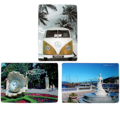 3D-koelkastmagneten 3d-lenselarm creatieve koelkastmagneten 3D-magneten toeristische souvenir