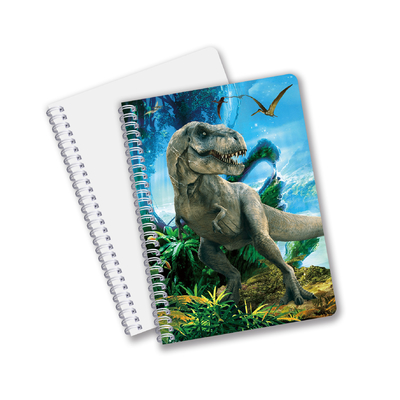 Goede kwaliteit Gepersonaliseerd 3D lensachtig PET-materiaal Promotie Geschenk Spiraal 3D-printen Notebook