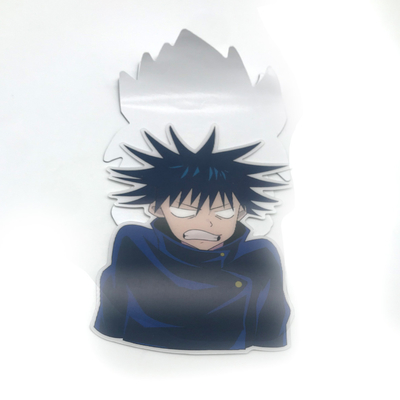 Waterdichte aangepaste stickers wisselende flips Motion Sticker Lenticulaire 3D anime sticker voor auto laptop bagage decoratie