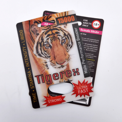 Lenticulaire vel voor 3D Flip Card Animated Postcard Motion Game Card Greeting Card 40lpi 50lpi