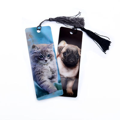 Aanpasbaar 3D Lenticulair Bookmark met Holografisch 3D-beeld voor verbeterde zichtbaarheid op beurzen