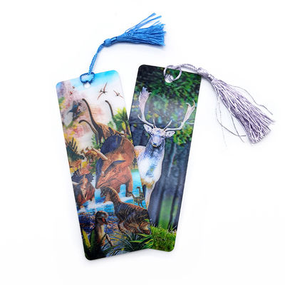 Aanpasbaar 3D Lenticulair Bookmark met Holografisch 3D-beeld voor verbeterde zichtbaarheid op beurzen