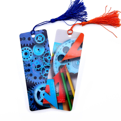 Gepersonaliseerd 3D Lenticulaire Bookmark Astronaut Galaxy Bookmark Voor aandacht trekkende promoties