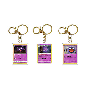 OEM maatcartoon anime gouden acryl sleutelhanger druk zilveren folie transparante warm stempelen epoxy sleutelhangers met ontwerp