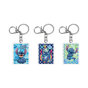Custom DIY Animation Character Dubbelzijdig Acryl Sleutelhanger Roestvrij staal met UV-printing 6-kleur printmethode