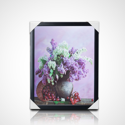 Persoonlijke 3D PET Lenticulaire Poster Printing 3D Schilderen met Zwart PS Frame voor Home Decor