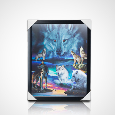 3D Flip Anime Poster Goedkope Wand Decoratie Populaire Film 3D Motion Avengers Helden Custom Packaging Fabricage