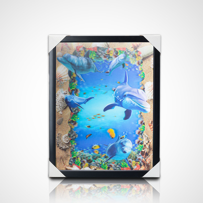 Fabriek Lenticulaire Poster Met Frame Custom Low MOQ Klaar Voor Verzending
