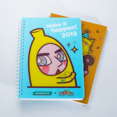 A5 A4 Standaard Goedkoop 3D Notebook Aanpasbaar 3D Mooie Panda Journal Notebook