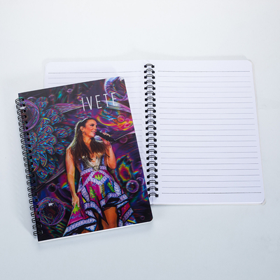 A4 / A5 / A6 maat 3D PP/PET lenzige drukhoes Sprial bindpapier oefenboek