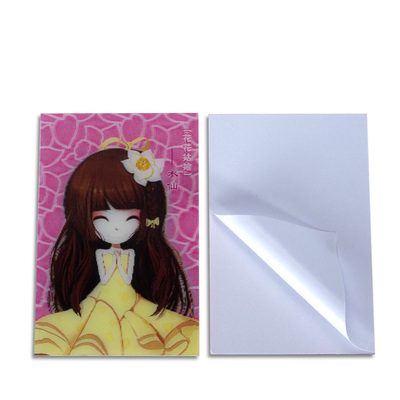 Groothandel Lenticulaire Anime Motion Sticker Waterdicht Peeker Lenticulaire Anime Car 3D Sticker