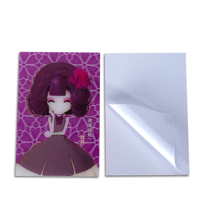 Groothandel Lenticulaire Anime Motion Sticker Waterdicht Peeker Lenticulaire Anime Car 3D Sticker