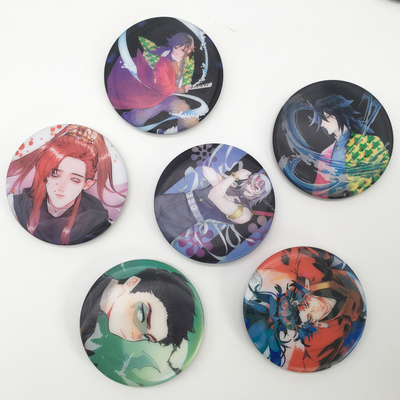 Aanpasbaar Lenticulair Aanpasbaar Product TPU Stof Patch Pin Baggage Tag