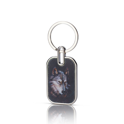 Custom Design Je eigen Glitter Acrylische Sleutelhanger Anime Leuke Acrylische Charme met Make Own Design Printing