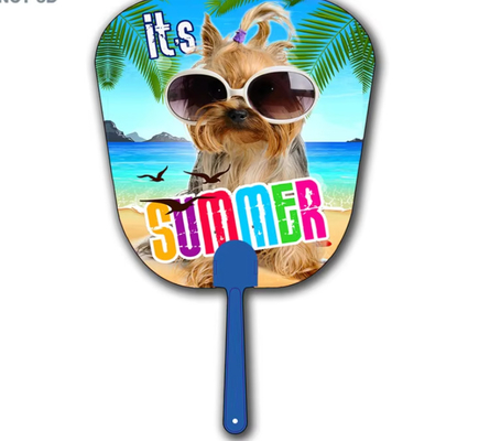 Promotieproduct PP 3D Lenticulaire Effect Plastic Hand Fan