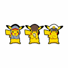 Cartoon Stickers Waterdichte Stickers Anime 3D Lenticulaire Anime Motion Sticker voor Auto Laptop Koelkast