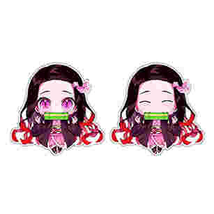 Custom Printing Logo Label PVC Anime Auto Sticker Anime Motion Card Sticker Waterdicht 3D Anime Stickers