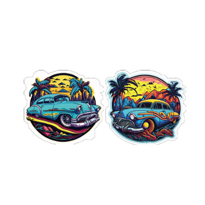Een stukje 3D-motie sticker personage lenticulaire cartoon stickers auto laptop waterfles decor