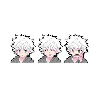 Cartoon Lenticulaire Waterdichte Decals Flip Veranderende Stickers Anime 3D Motion Sticker voor auto