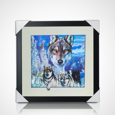 Wilde dieren afbeeldingen Lenticulaire poster 3D-printing Deep Effect reclame