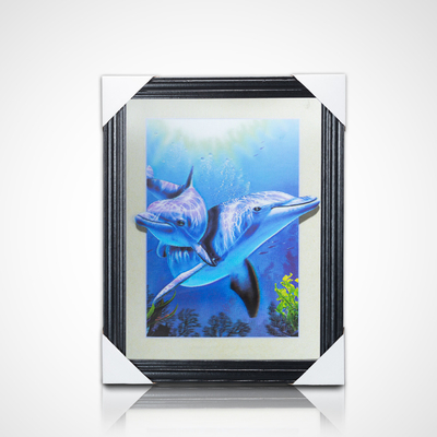 Groothandel en maatwerk milieuvriendelijk 3D Flip Triple Transition Lenticulaire Manga Poster Anime Printing Picture Voor promotie
