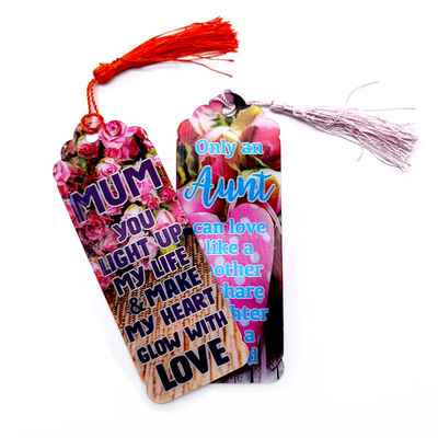 Liefdesboodschap Romatisch Geschenk 3D Lenticulair Bookmark Voor Geschenken