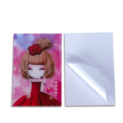 Groothandel Lenticulaire Anime Motion Sticker Waterdicht Peeker Lenticulaire Anime Car 3D Sticker