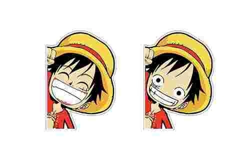 Motion Laptop 3D Sticker Anime Waterdicht Dekal Anime Motion Stickers voor Koffer Koets Koelkast
