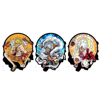 Een stukje 3D-motie sticker personage lenticulaire cartoon stickers auto laptop waterfles decor